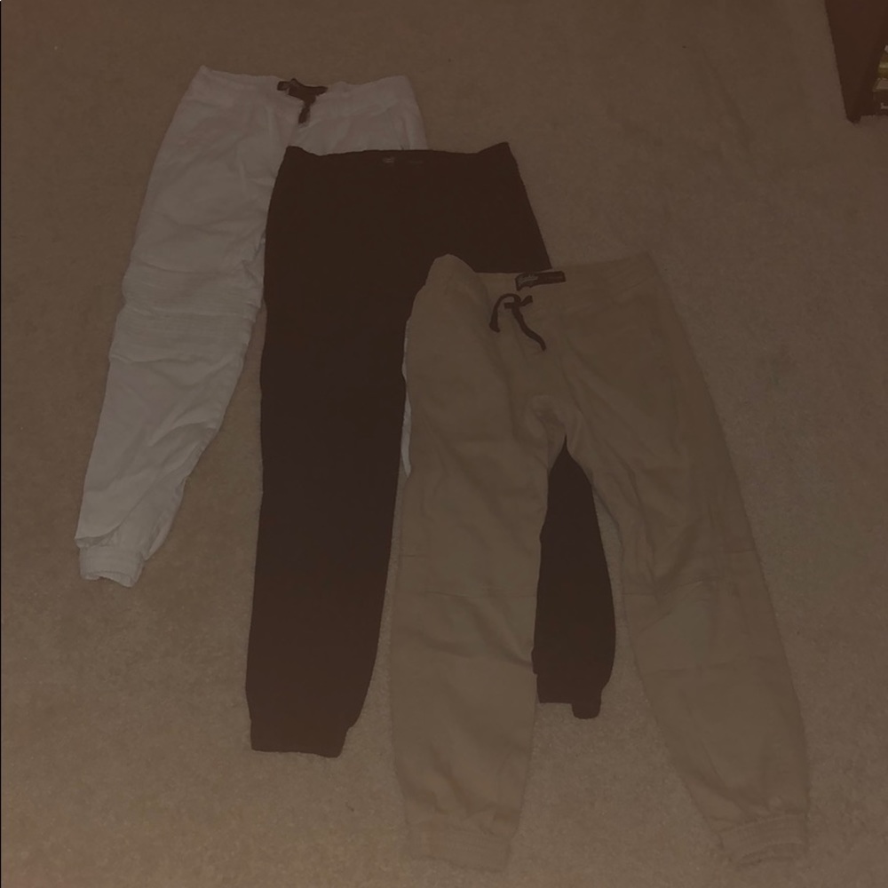 3 biker jean jogger pants all size YM